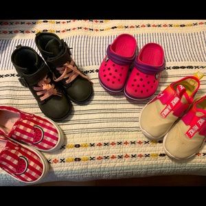 Crocs, Carters, Nike and Capelli - Size 8 & 9 Lot
